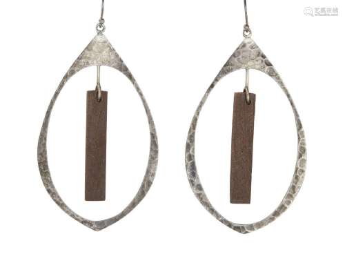Andrea Panico for Pico Design, <br />
 <br />
 Drop earrings...