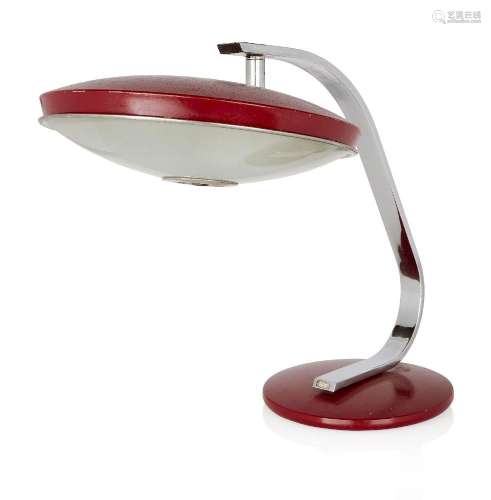 Fase, <br />
 <br />
 Desk lamp, circa 1960, <br />
 Lacquer...