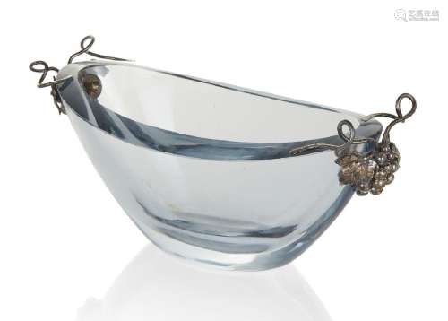 Strombergshyttan, <br />
 <br />
 'T336' glass bowl with ste...
