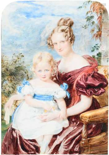 λSir William Charles Ross (1794-1860) Portrait miniature of ...