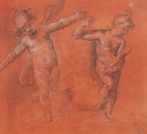Alessandro Casolani (Italian 1552-1606) Study of a putto and...