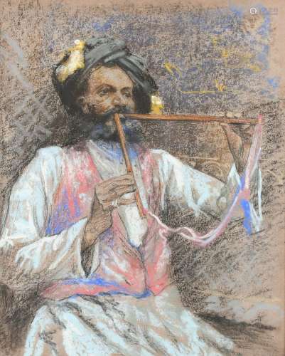 William McWhannel Petrie (1870-1937) Indian Melody Signed Wm...