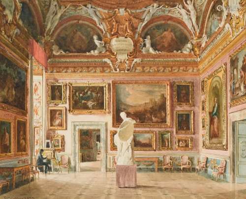 Domenico Caligo (Italian c.1838-1911) The Sala di Giove, Pit...