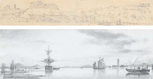 Edward William Cooke RA (1811-1880) Hastings from the Sea; S...