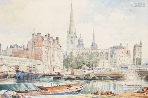 ‡ Arthur Charles Fare RWA (1876-1958) View from Welsh Back, ...