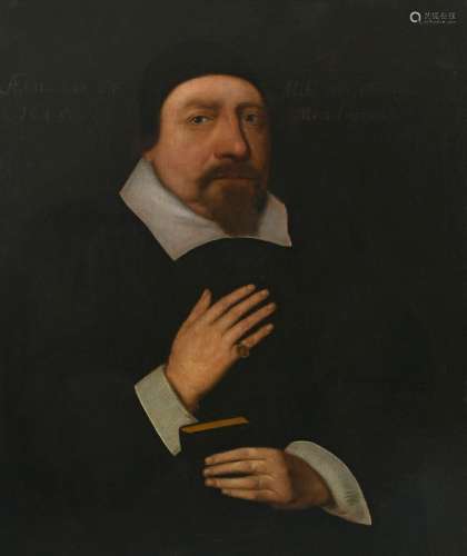 English School 1645 Portrait of Robert Barrell (b.1582), age...