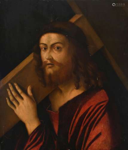Manner of Giovanni Bellini Christ carrying the cross Oil on ...
