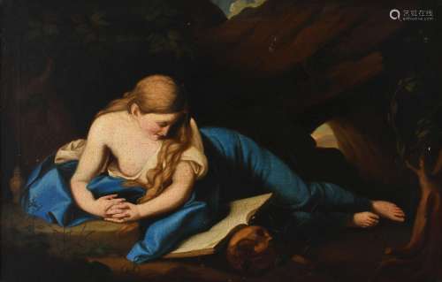 After Pompeo Batoni The Penitent Magdalene Oil on canvas 48 ...