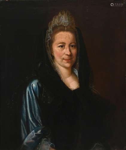 English School 18th Century Portrait of Mrs Edward Drury But...