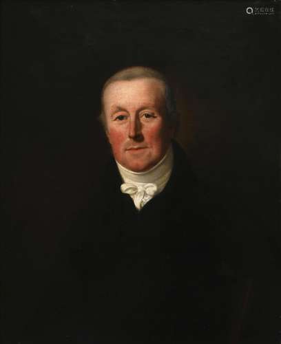 English School Early 19th Century Portrait of a gentleman, h...