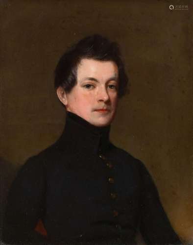 English School 19th Century Portrait of Major Macfarlane, ha...