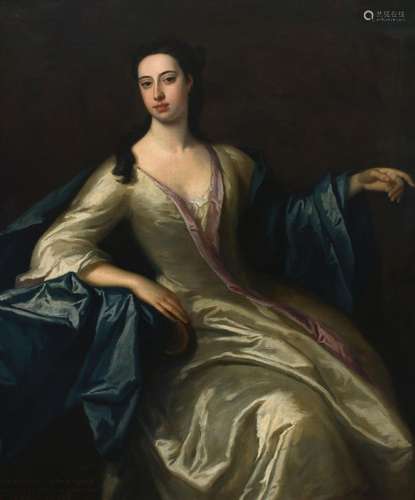 Attributed to Enoch Seeman (c.1689-1744) Portrait of Etheldr...