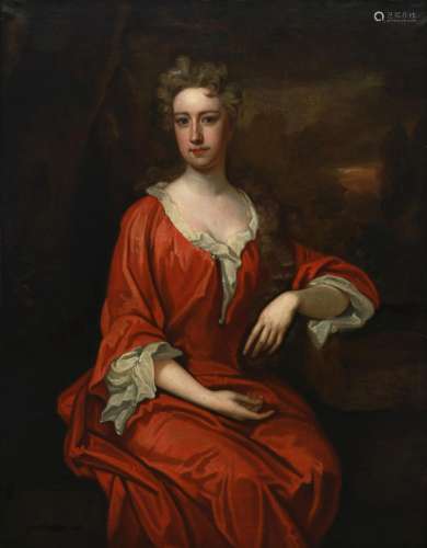 Sir Godfrey Kneller Bt. (German 1646-1723) Portrait of Lady ...