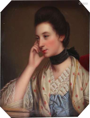 Henry Pierce Bone (1779-1855) Portrait miniature of Mrs Bull...