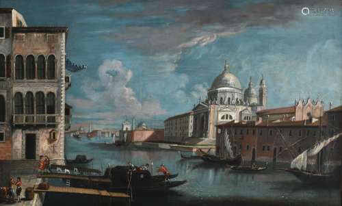 Circle of Francesco Zanin View of the Grand Canal, with Sant...