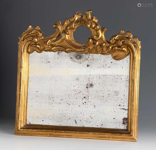 Frame. Charles III period, mid-18th century.Period mirror.Ca...