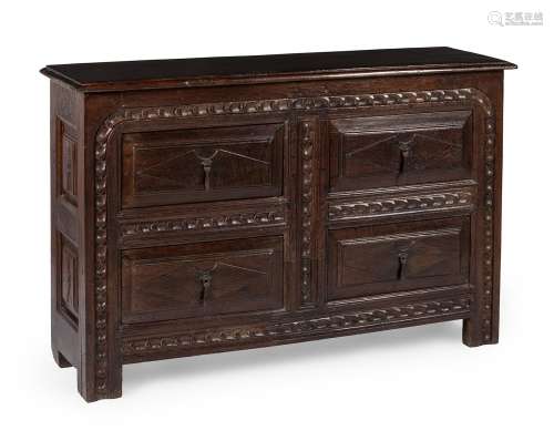Baroque sideboard or buffet, first half of the 18th century....