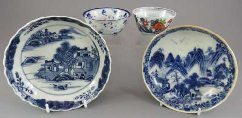 A group of eighteenth and nineteenth century Asian porcelain...