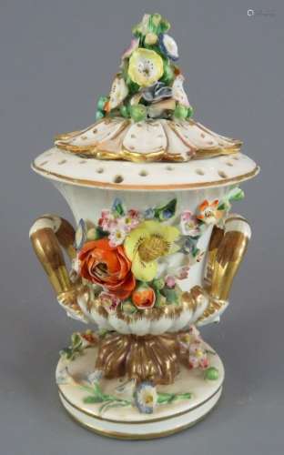 An early nineteenth century Derby porcelain two-handled and ...