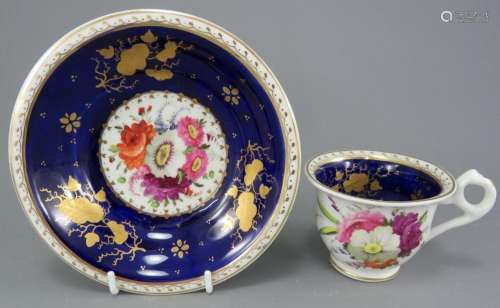 An early nineteenth century fine-quality porcelain hand-pain...