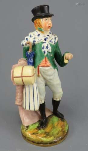 An early nineteenth century Staffordshire porcelain model of...