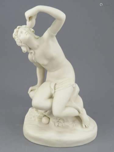 A mid to late-nineteenth century Copeland parian figure, c. ...