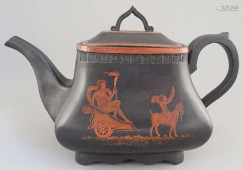 A late eighteen, early nineteenth century Wedgwood black bas...