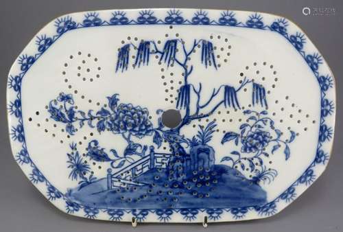 An early nineteenth century blue and white transfer-printed ...