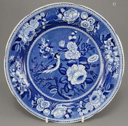 An early nineteenth century blue and white transfer-printed ...