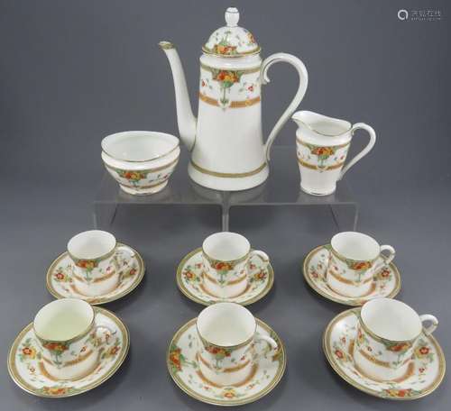 An early twentieth century Royal Worcester Orlando pattern c...