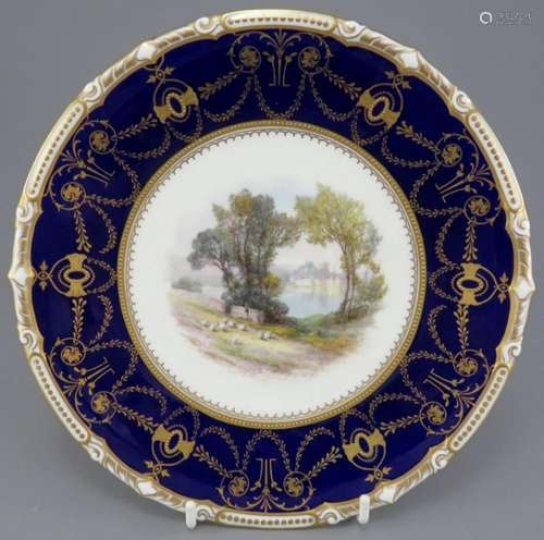 An extremely fine twentieth century Royal Crown Derby porcel...