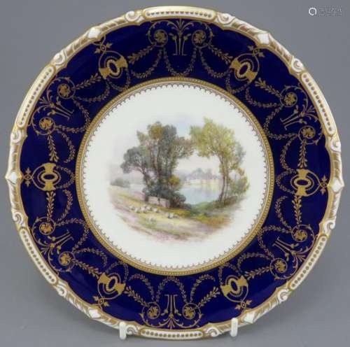 An extremely fine twentieth century Royal Crown Derby porcel...