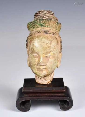 A Tang-Style Noble Lady Statue