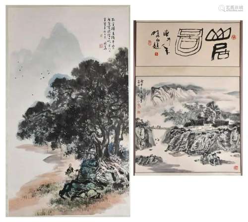 Sun Yuantai(1945-) Li Guohua(1957-) Landscapes