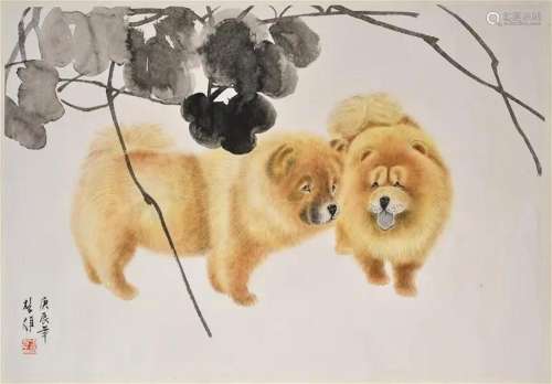Fang Chuxiong(1950-) Dog