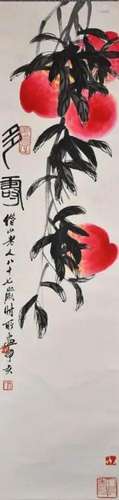 After Qi Baishi (1864-1957) Peach