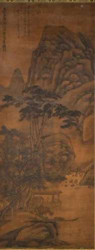 After Zhu Derun (1294-1365) Landscape