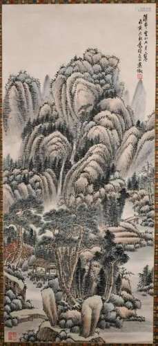 Wu Daiqiu (1878-1949) Landscape