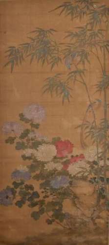 After Wu Zhen (1280-1354) Flowers & Birds