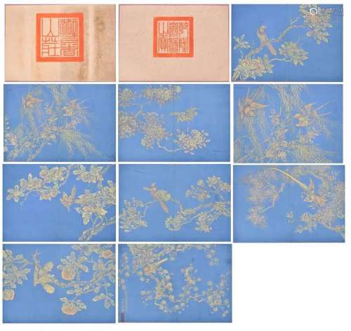 After Jiang Tingxi (1669-1732) Birds Flower Album