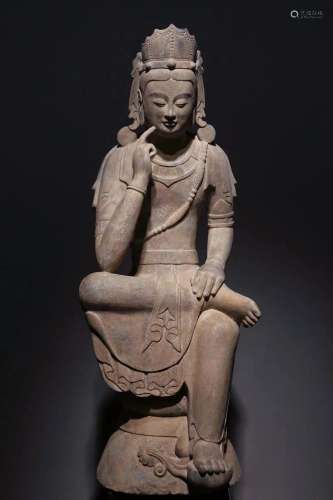 中國古代，思维菩萨像