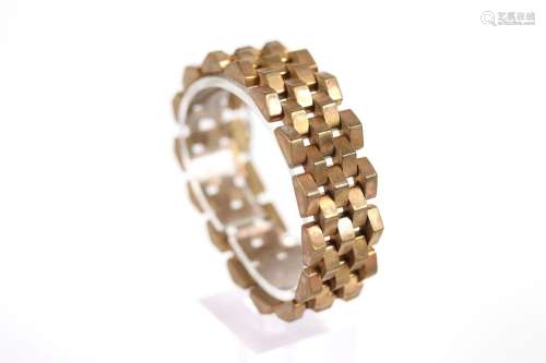 Bracelet tank en bronze