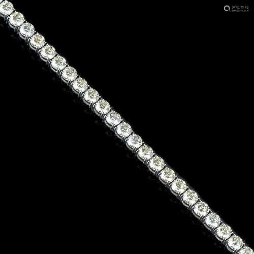 A highcarat Diamond Bracelet.