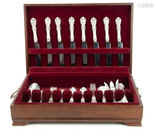 REED & BARTON STERLING SILVER FLATWARE, FRANCIS I PATTER...