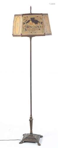 K.D.OR D.K AMERICANA ARTS & CRAFTS FLOOR LAMP WITH PAW F...