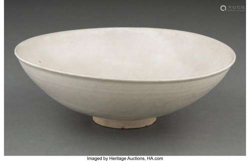 A Chinese Cizhou Glazed Bowl, Song Dynasty 2-3/4 x 8-1/4 x 8...