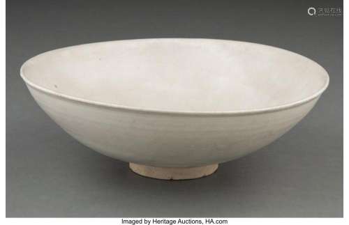 A Chinese Cizhou Glazed Bowl, Song Dynasty 2-3/4 x 8-1/4 x 8...