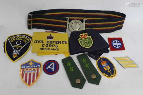 Army Shoulder boards and armband Collections