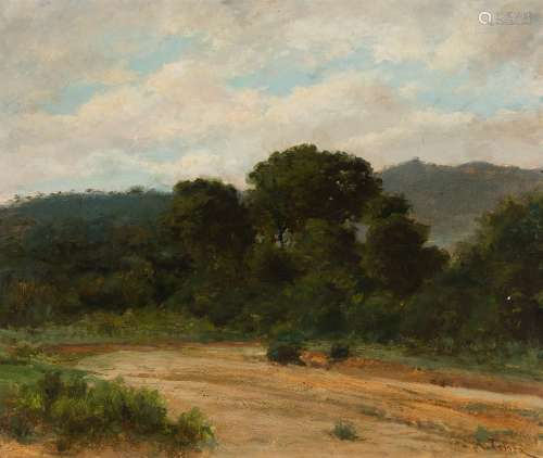 AURELI TOLOSA Y ALSINA (Barcelona, 1861 - 1938)."Landsc...