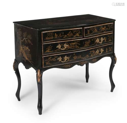 French Louis XV style commode, early 19th century.Carved and...